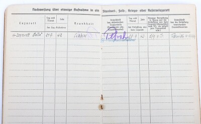 WW2 German Soldbuch to SS-Unterscharf&uuml;hrer Erich Ludwig, SS-Gebirgs-Division &ldquo;Nord&rdquo; - 13
