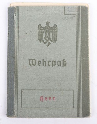 Third Reich Wehrpass and OT-Dienstbuch to Gefr. Paul Tauscher, Polish Campaign and later Organisation Todt Service - 3