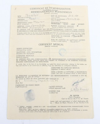 Third Reich Wehrpass and OT-Dienstbuch to Gefr. Paul Tauscher, Polish Campaign and later Organisation Todt Service - 10