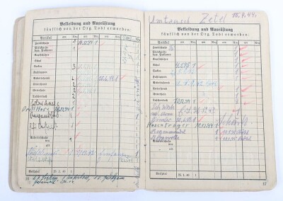 Third Reich Wehrpass and OT-Dienstbuch to Gefr. Paul Tauscher, Polish Campaign and later Organisation Todt Service - 14