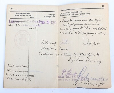 Third Reich Wehrpass and OT-Dienstbuch to Gefr. Paul Tauscher, Polish Campaign and later Organisation Todt Service - 16