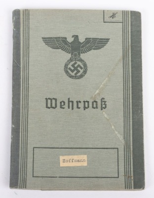WW2 German Wehrpass to Obergefreiter Franz Hoffmann, Division &ldquo;Hermann G&ouml;ring&rdquo;, Italy 1943 - 3