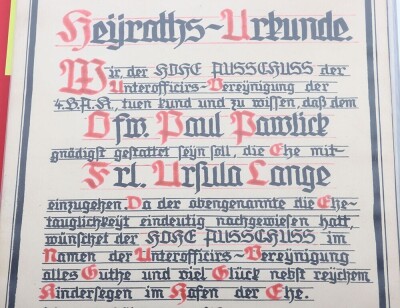 Luftwaffe Award Document Grouping to Uffz. P. Pawlik, Air Gunner of 1.(F)/124 - 25