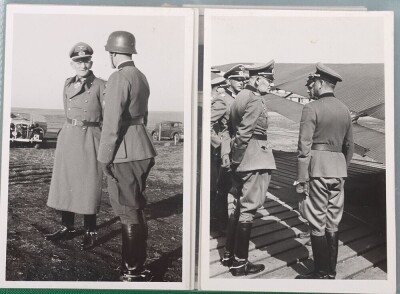 Interesting Grouping of Private Photographs from Generaloberst Frhr von Weichs Inspecting a Command Post and Hospital on the Eastern Front - 7