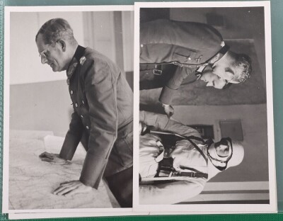 Interesting Grouping of Private Photographs from Generaloberst Frhr von Weichs Inspecting a Command Post and Hospital on the Eastern Front - 10