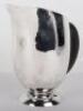 A modernist silver jug, Thomas Bradbury & Sons, Sheffield 1939 - 6