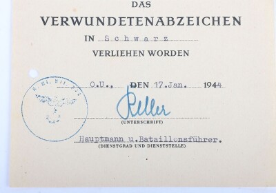 WW2 German Award Document Grouping to Obergefreiter Wolfgang Spichtinger, Pionier-Bataillon 745, Festung Breslau - 5