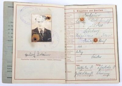 Wehrpass and Panzer Assault Badge recommendation document to a Panther tank crewman, 116. Panzer-Division &ldquo;Windhund&rdquo; - 5