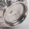A Victorian silver sugar and cream, Richard Sibley, London 1871 - 4