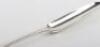A William IV silver marrow/stilton scoop, London 1834 - 4