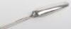 A William IV silver marrow/stilton scoop, London 1834 - 5