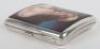 A silver and enamel import cigarette case, Skinner & Co, 1900 marked .925 - 4