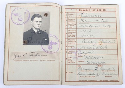 Wehrpass naar Gefr. H. Reichenau, 60. Infanterie Division - 4