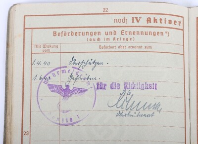 Wehrpass naar Gefr. H. Reichenau, 60. Infanterie Division - 7
