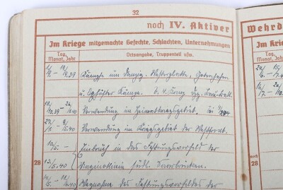 Wehrpass naar Gefr. H. Reichenau, 60. Infanterie Division - 10