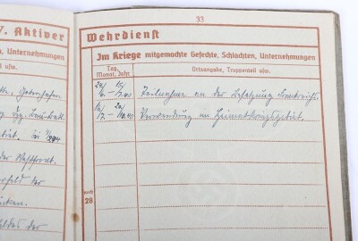 Wehrpass naar Gefr. H. Reichenau, 60. Infanterie Division - 12