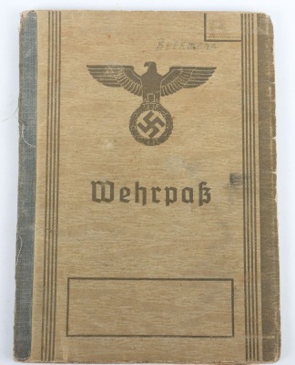Wehrpass to Uffz. Rolf Lindemann, Iron Cross 2nd Class recipient, Aufkl&auml;rungs-Abt 8, Panzer Reconnaissance unit - 2