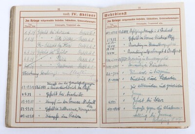 Wehrpass to Uffz. Rolf Lindemann, Iron Cross 2nd Class recipient, Aufkl&auml;rungs-Abt 8, Panzer Reconnaissance unit - 15