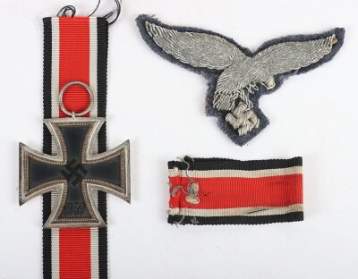 Large Interesting Luftwaffe Fighter Pilot Grouping to Hauptmann Fritz Stendel from Jaggeschwader 51 - 13