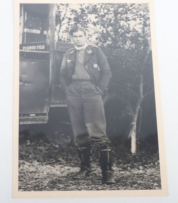 Large Interesting Luftwaffe Fighter Pilot Grouping to Hauptmann Fritz Stendel from Jaggeschwader 51 - 15