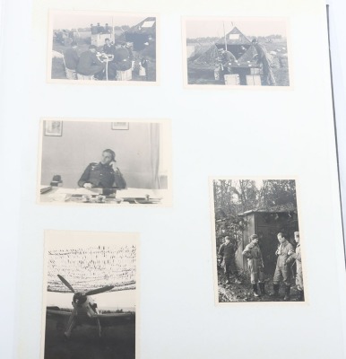 Large Interesting Luftwaffe Fighter Pilot Grouping to Hauptmann Fritz Stendel from Jaggeschwader 51 - 21