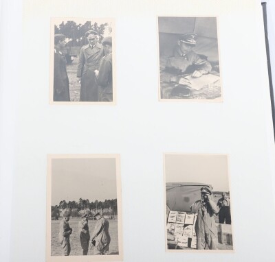 Large Interesting Luftwaffe Fighter Pilot Grouping to Hauptmann Fritz Stendel from Jaggeschwader 51 - 22