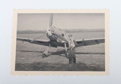 Large Interesting Luftwaffe Fighter Pilot Grouping to Hauptmann Fritz Stendel from Jaggeschwader 51 - 28