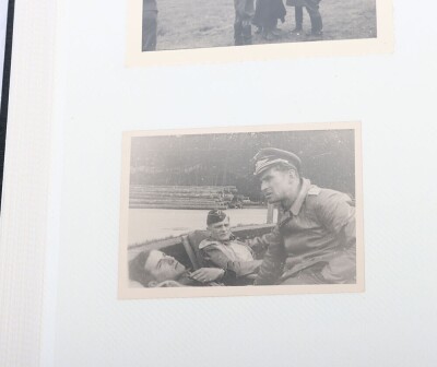 Large Interesting Luftwaffe Fighter Pilot Grouping to Hauptmann Fritz Stendel from Jaggeschwader 51 - 36