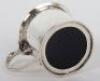 A Victorian silver mustard pot, William Evans, London 1864 - 5