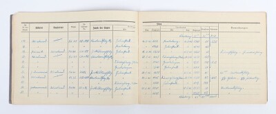 Two German Luftwaffe Log Books &ldquo;Flugbucher&rdquo; from Gefr. Wieland - 5