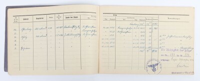 Two German Luftwaffe Log Books &ldquo;Flugbucher&rdquo; from Gefr. Wieland - 11