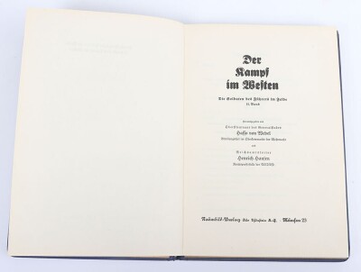 WW2 German Stereoscopic Book &ldquo;Der Kampf im Westen&rdquo; Complete with Viewer and photographs - 5