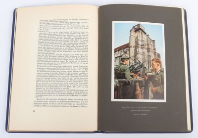 WW2 German Stereoscopic Book &ldquo;Der Kampf im Westen&rdquo; Complete with Viewer and photographs - 7
