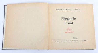 WW2 German Luftwaffe Book &ldquo;Fliegende Front&rdquo; by Hauptmann von Medem - 5
