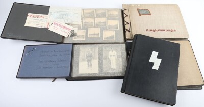 WW2 German Kriegsmarine Photograph Album Grouping, Five Albums. - 3