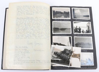 WW2 German Kriegsmarine Photograph Album Grouping, Five Albums. - 8