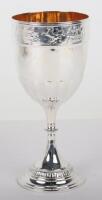 A Victorian silver goblet, Elkington & Co, Birmingham 1883