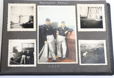 WW2 German Kriegsmarine Photograph Album Grouping, Five Albums. - 23