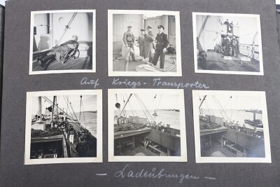WW2 German Kriegsmarine Photograph Album Grouping, Five Albums. - 28