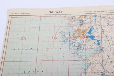 WW2 German Luftwaffe ' fliegerkarte' Maps of Great Britain. Three Examples - 9