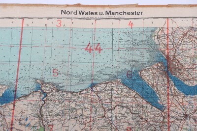 WW2 German Luftwaffe ' fliegerkarte' Maps of Great Britain. Three Examples - 14