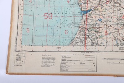 WW2 German Luftwaffe ' fliegerkarte' Maps of Great Britain. Three Examples - 17