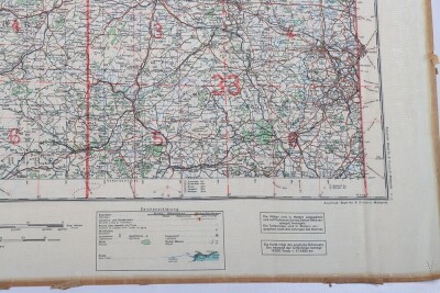 WW2 German Luftwaffe ' fliegerkarte' Maps of Great Britain. Three Examples - 18