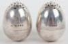 A pair of Victorian silver peppers, London 1878 - 2