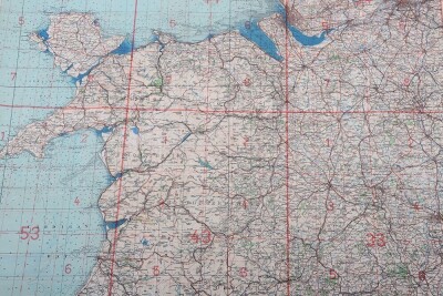 WW2 German Luftwaffe ' fliegerkarte' Maps of Great Britain. Three Examples - 19