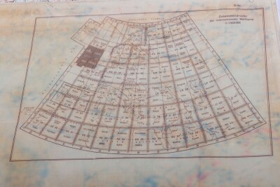 WW2 German Luftwaffe ' fliegerkarte' Maps of Great Britain. Three Examples - 20