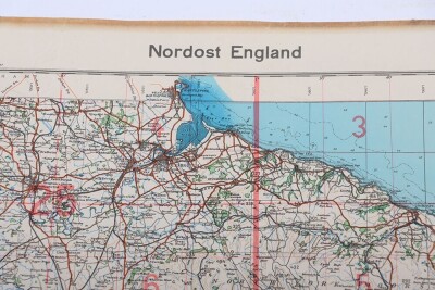 WW2 German Luftwaffe ' fliegerkarte' Maps of Great Britain. Four Examples - 4