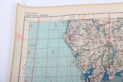 WW2 German Luftwaffe ' fliegerkarte' Maps of Great Britain. Four Examples - 10
