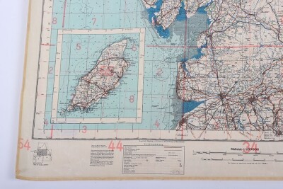 WW2 German Luftwaffe ' fliegerkarte' Maps of Great Britain. Four Examples - 12
