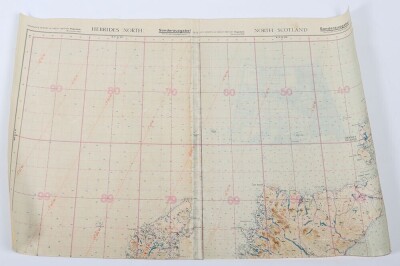 WW2 German Luftwaffe ' fliegerkarte' Maps of Great Britain. Four Examples - 14